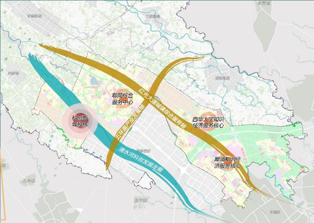 郫都区最新城市规划图图片