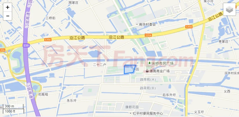 1廣陵新城gz550地塊該地塊北面為新落成的揚州市婦幼保健院,區域商業