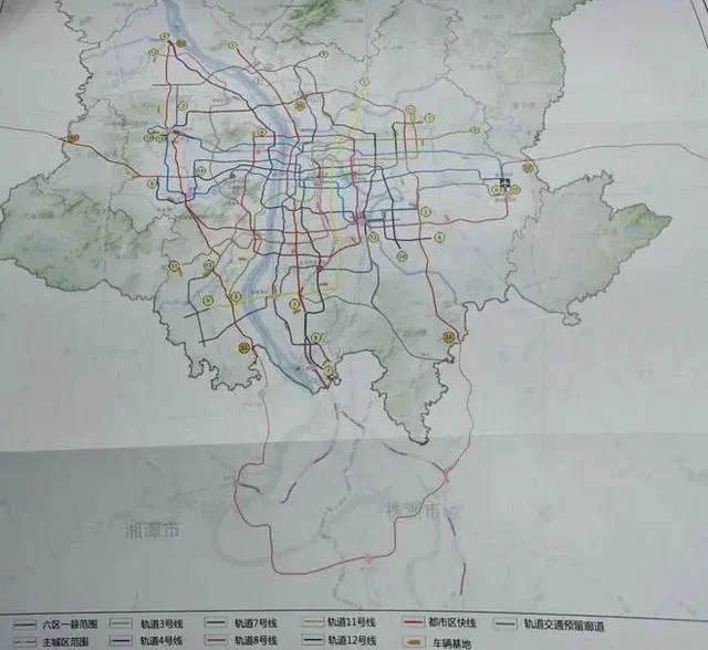 長沙地鐵有大動作20條地鐵線路或將嶄露頭角