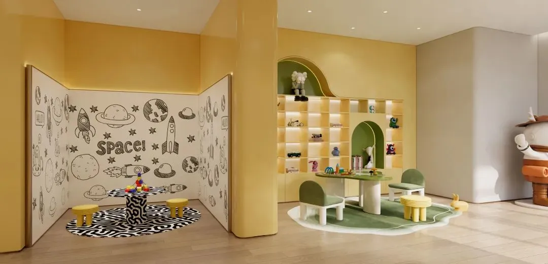 城投鸿翔天樾府儿童主题架空层为孩子造一个童心天地