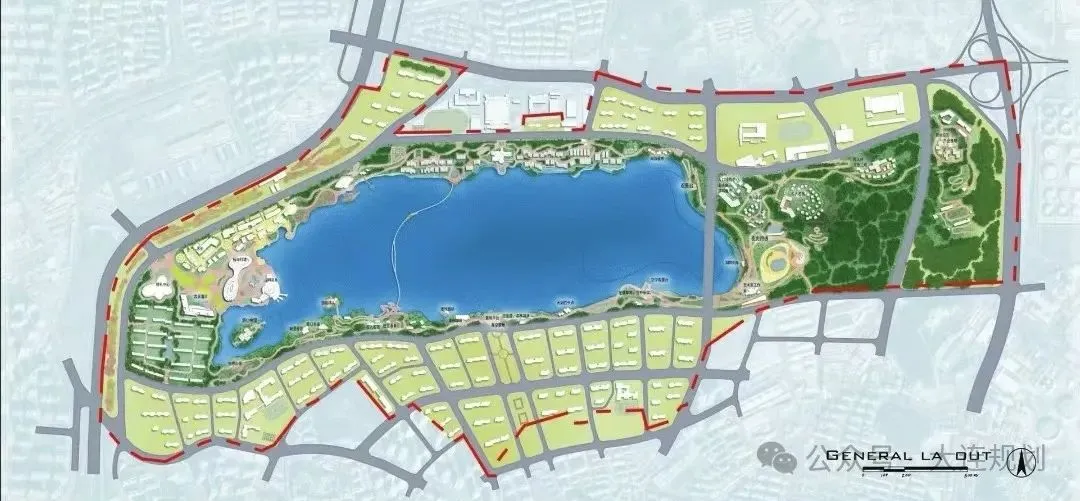 石灰石矿定名"天空之湖",规划图出炉基础配套设施建设启动!