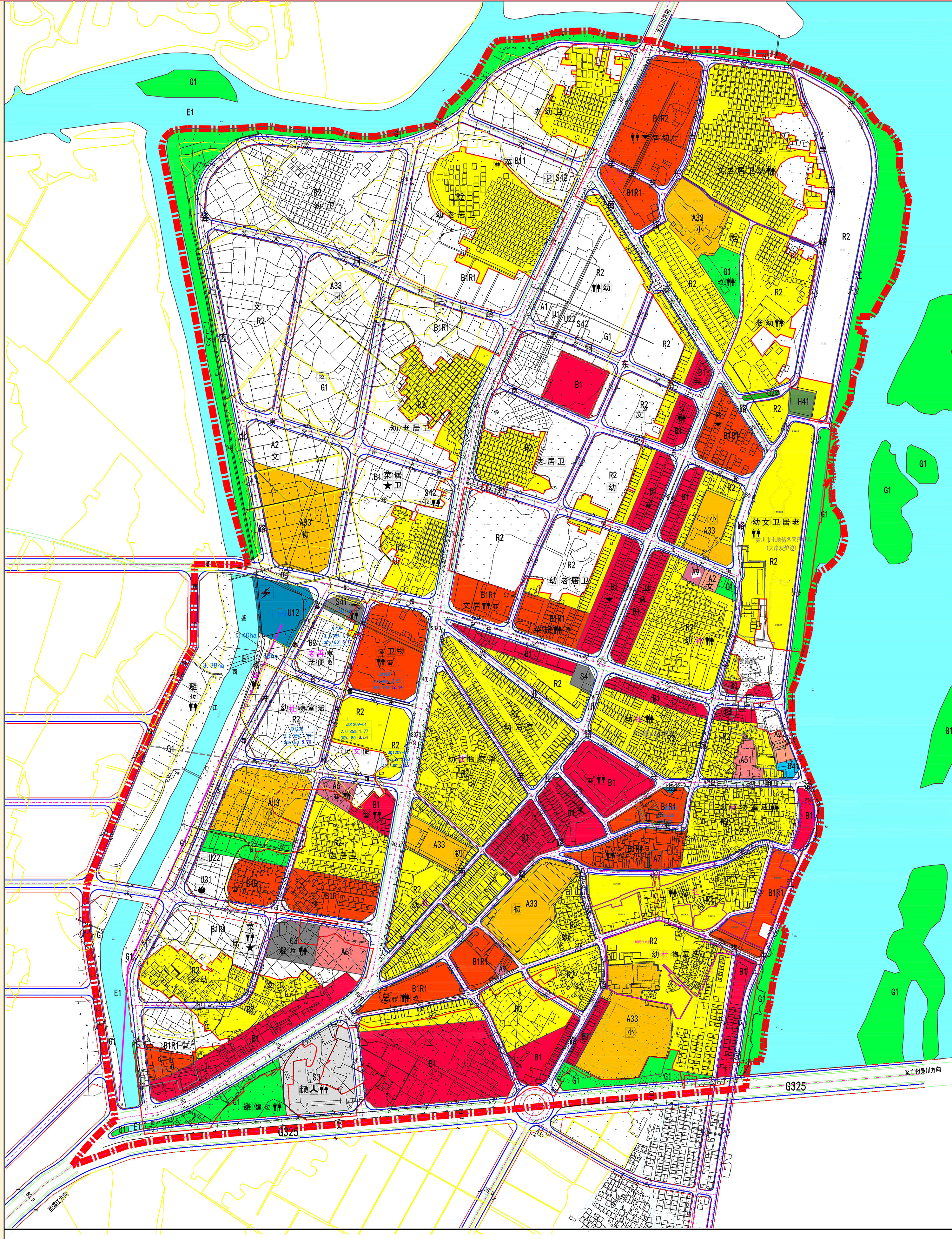 吴川市未来规划图图片