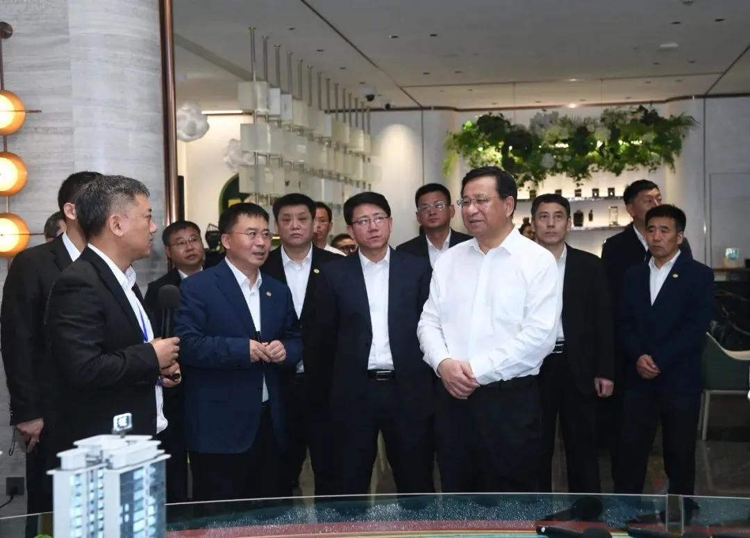 戴和根到中铁建设海口市琼山区博雅片区一期城市更新项目调研指导