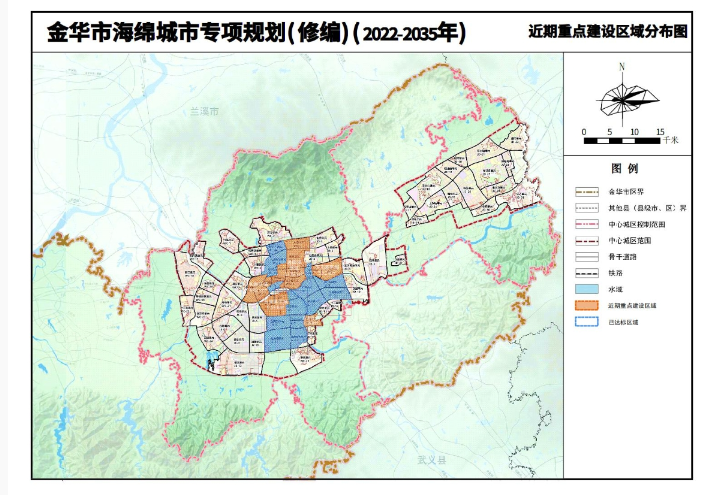 婺城新区规划2022图片