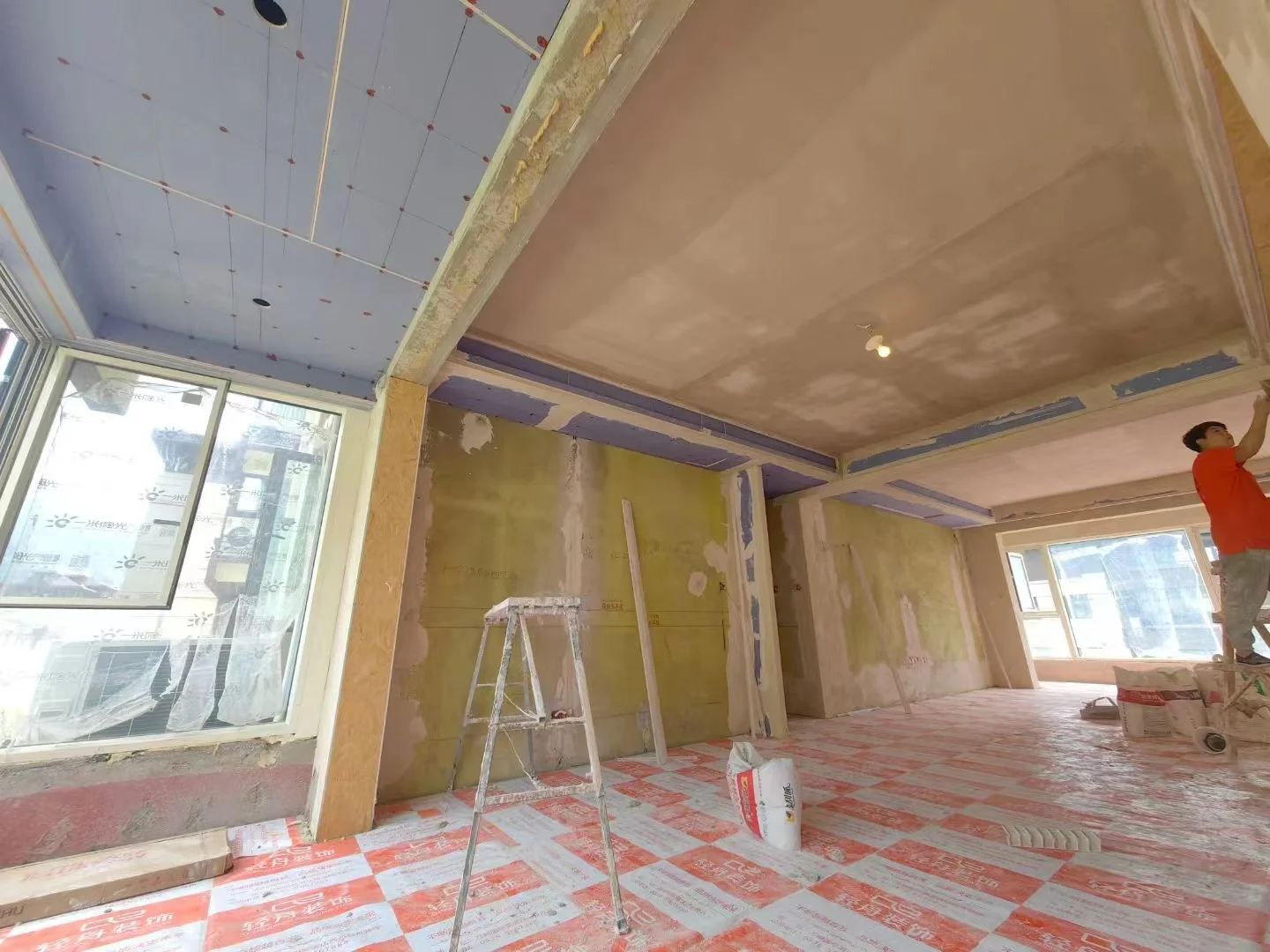 泰安国悦·半山九里大平层装修工地实拍