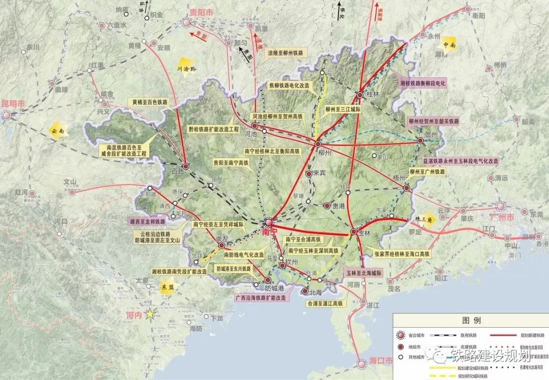 桂林湛江高铁路线图图片