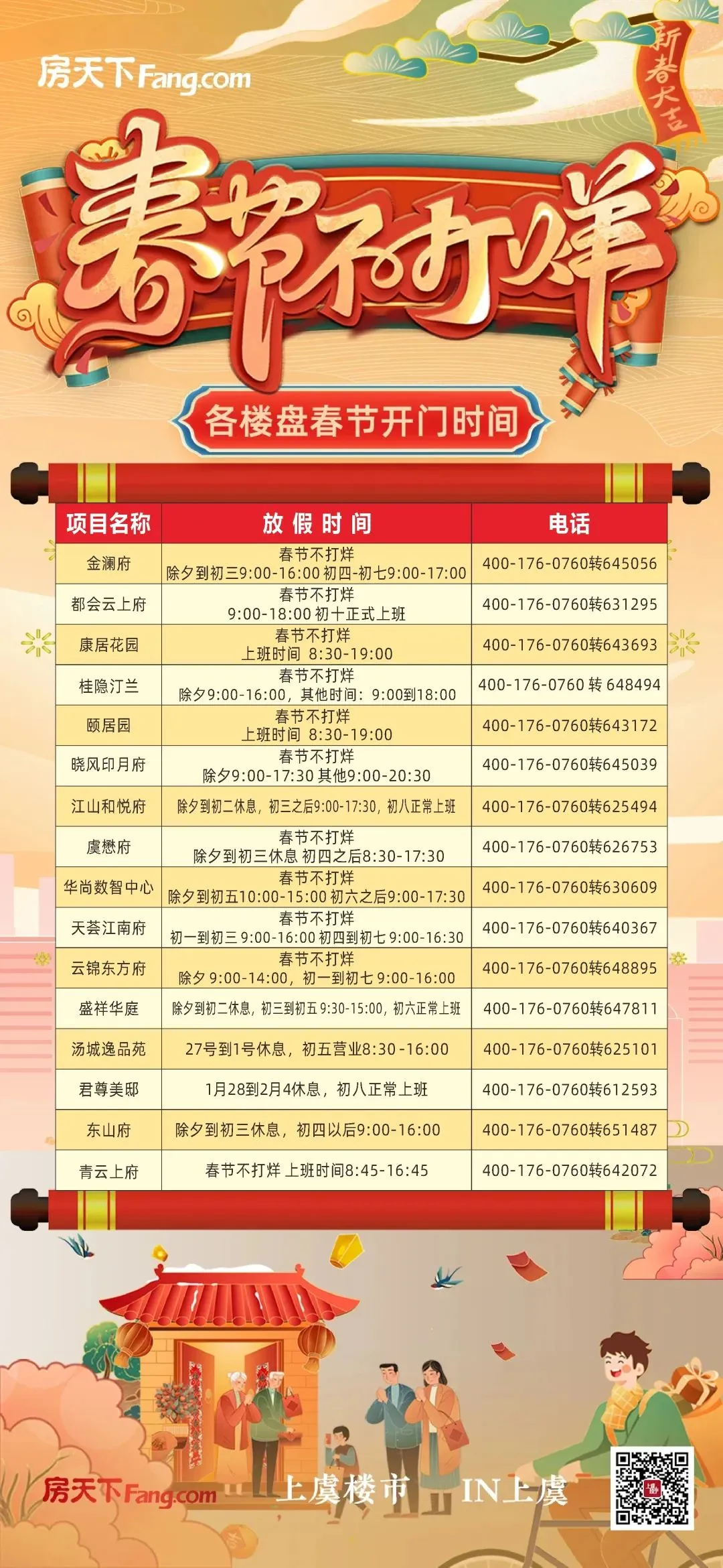 买房不跑空！上虞10+楼盘春节不打烊！还有优惠奉上~-房产资讯-房天下