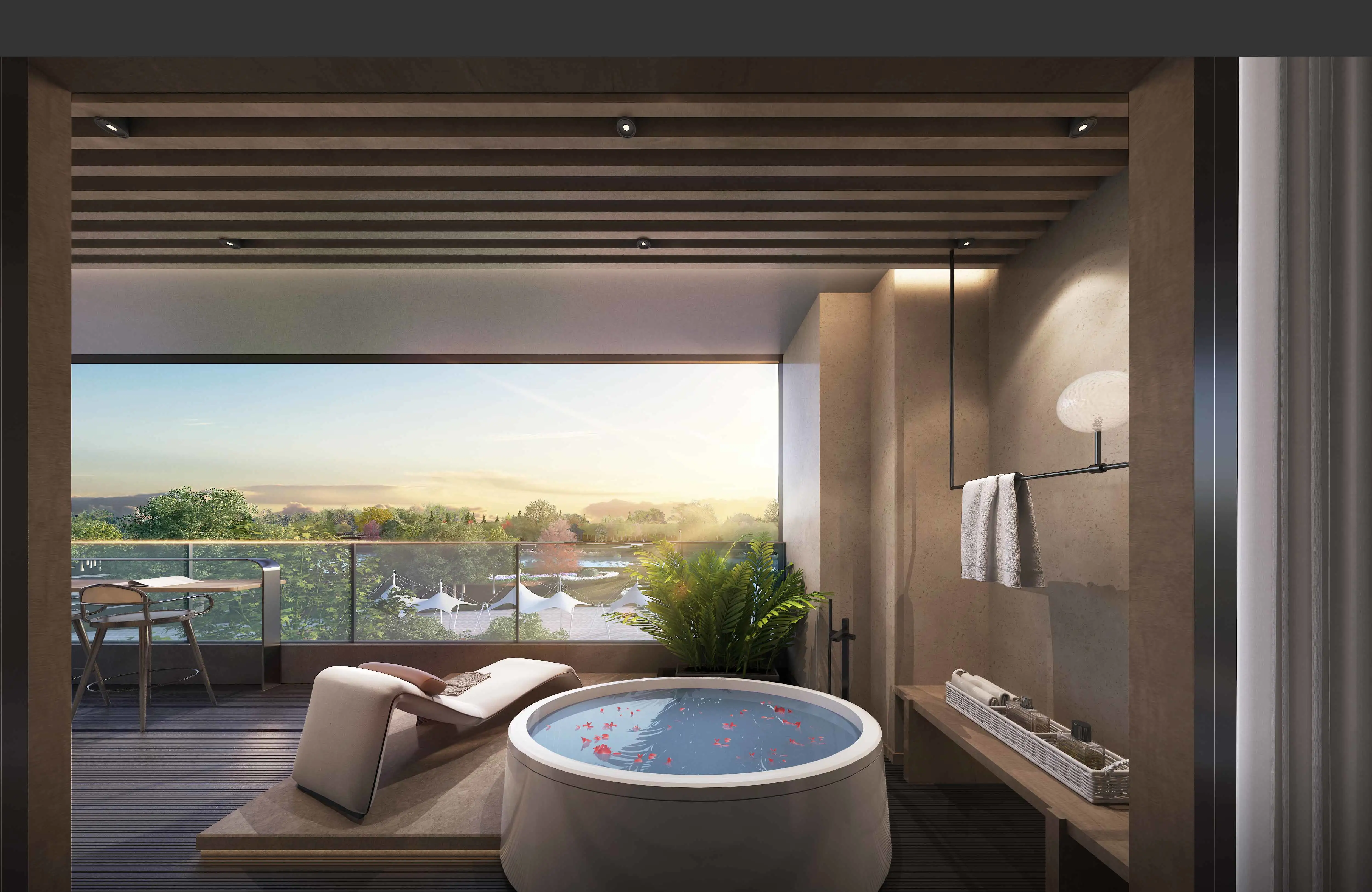 牛驼温泉孔雀城,位于临空经济带的上温泉产业园区里